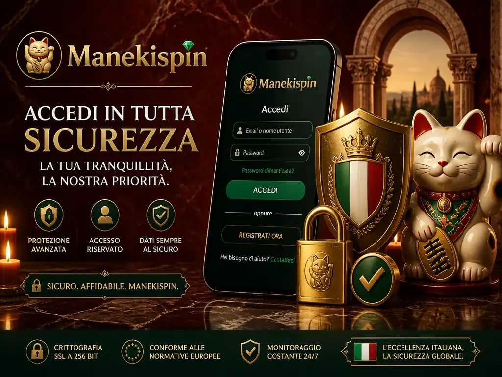 Manekispin login controles sin licencia